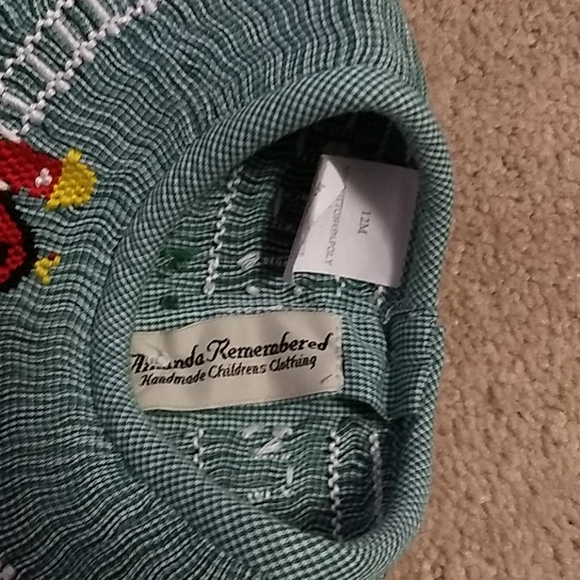 Amanda Remembered handmade smocked dress - Picture 4 of 4